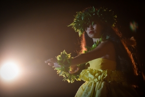 Pele at the Myths of Maui Luau