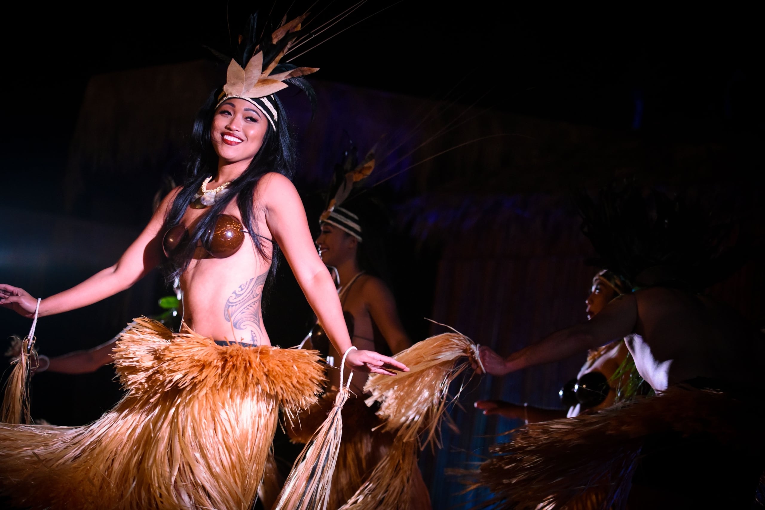 Dancer at the Myths of Maui Luau
