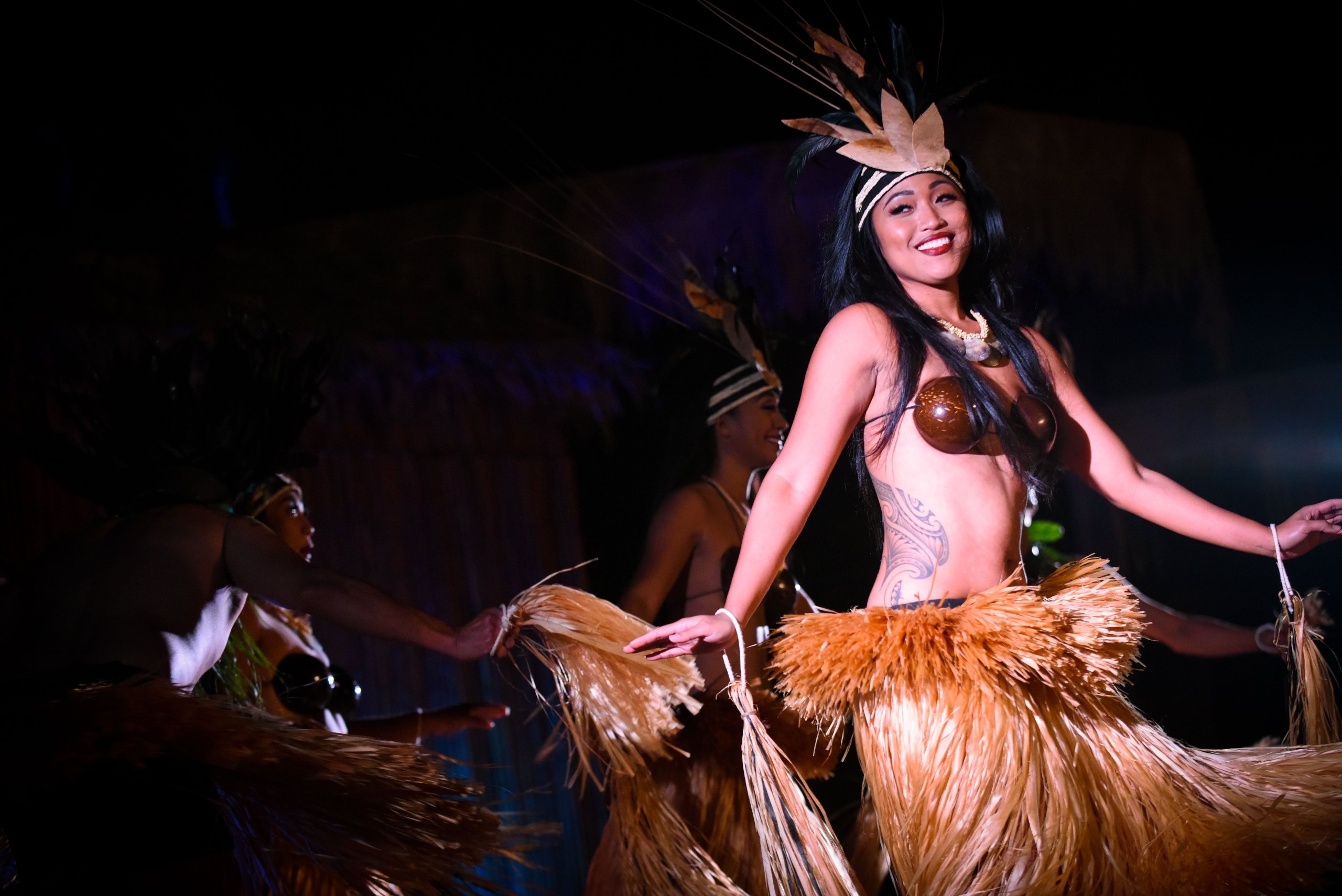 Dancer at the Myths of Maui Luau
