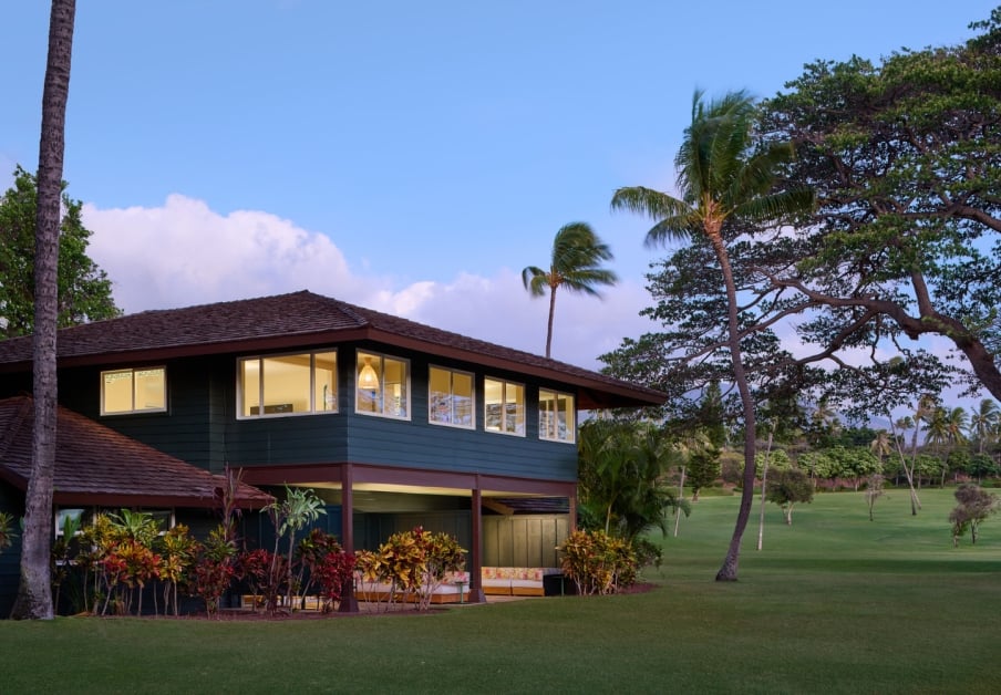 Bungalow Exterior Night