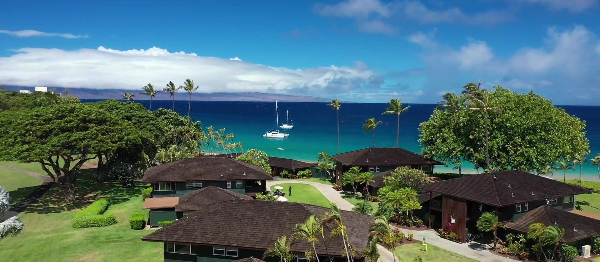 Oceanfront Bunglow Aerial