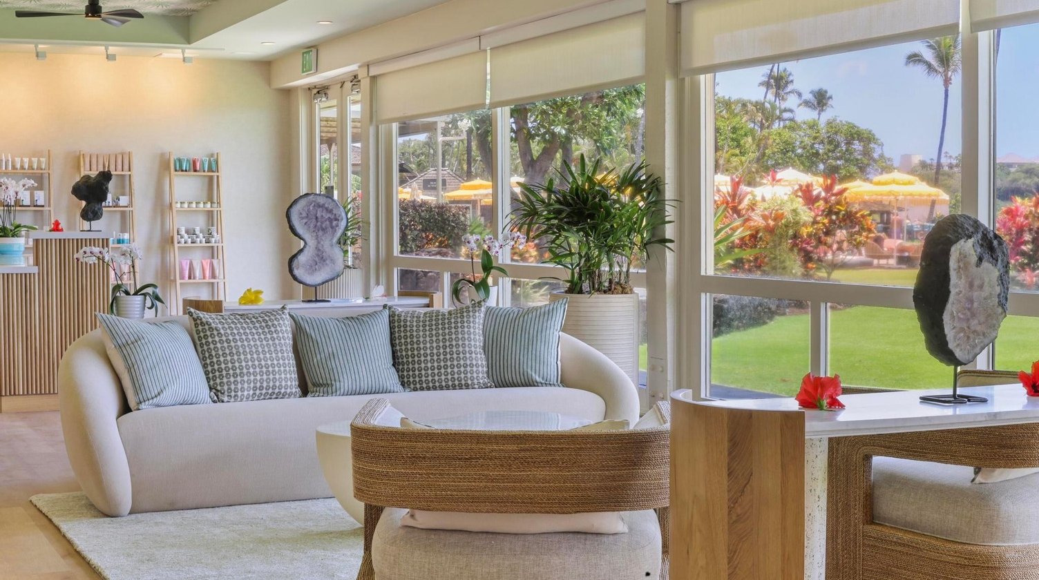 The Spa waiting lounge