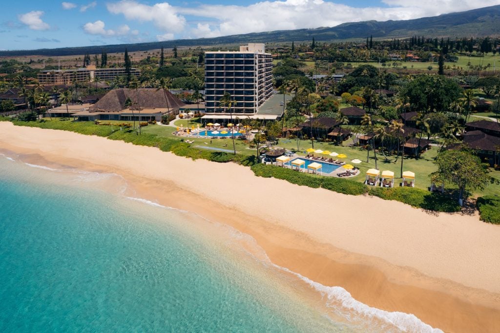 Royal Lahaina Air Shot